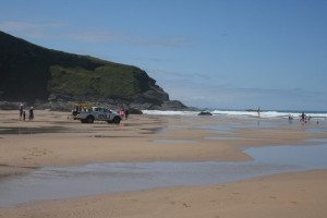 Beach - Bedruthan Steps, Cornwall - A lovely family hotel www.minitravellers.co.uk