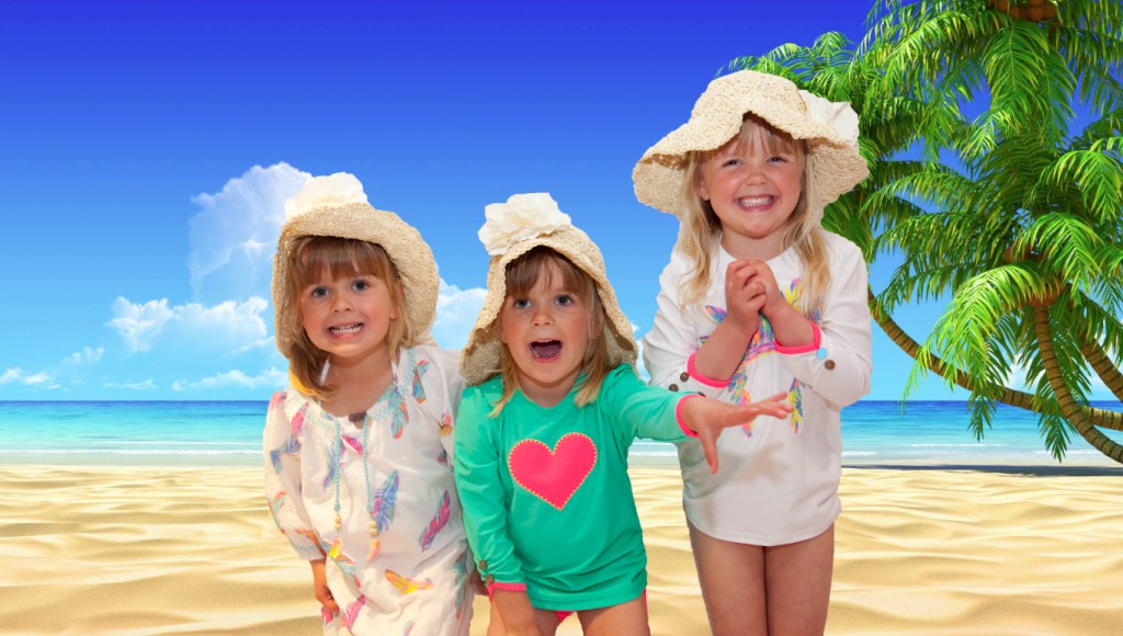 Girls on Beach
