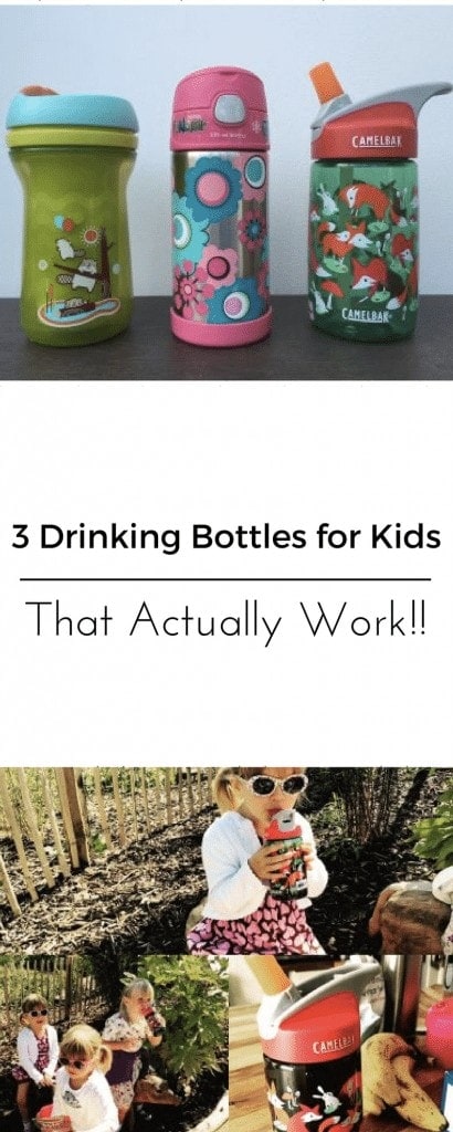 3 Drinking Bottles for Kids that actually work www.minitravellers.co.uk