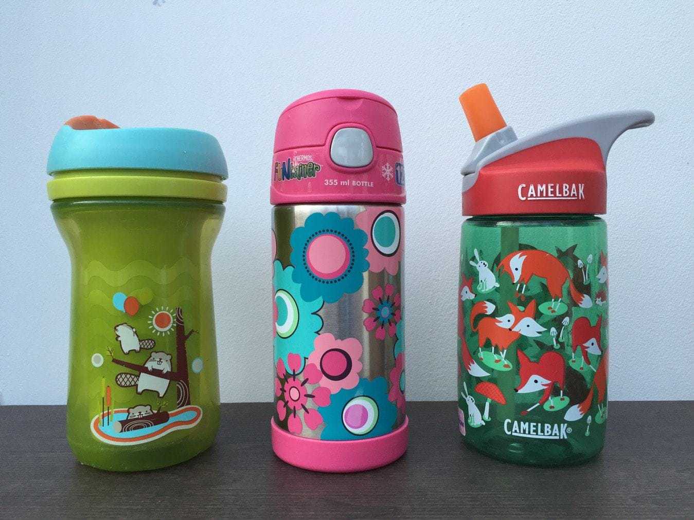 3 Drinking Bottles for Kids that actually work www.minitravellers.co.uk
