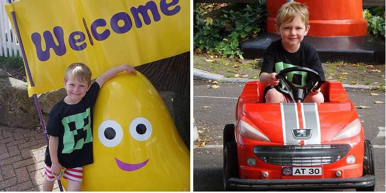 Large Family Gathering at Alton Towers Resort