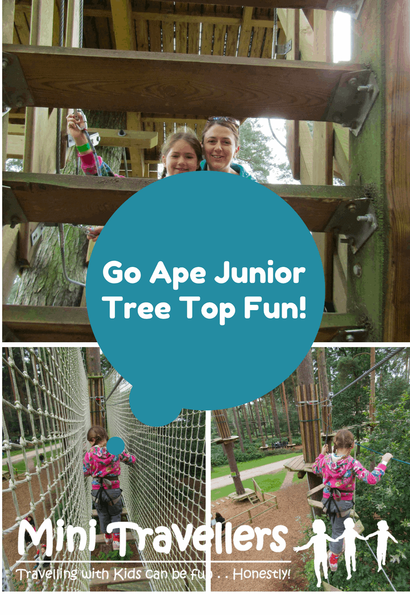 Go Ape Tree Top - Junior Course Reviewed www.minitravellers.co.uk