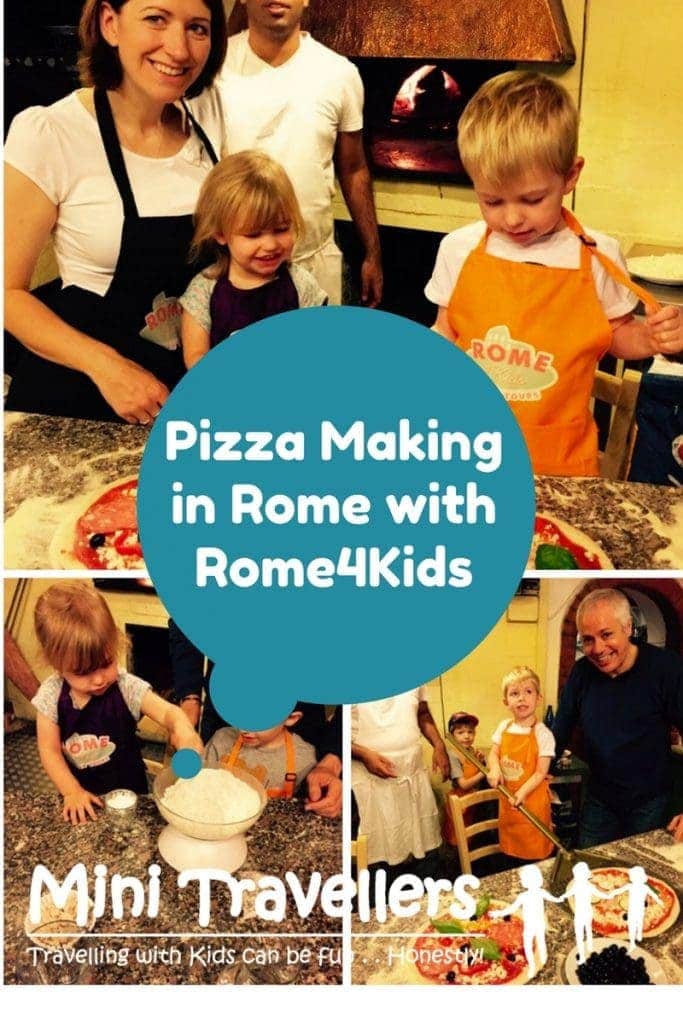 Pizza Making in Rome with Rome4Kids www.minitravellers.co.uk