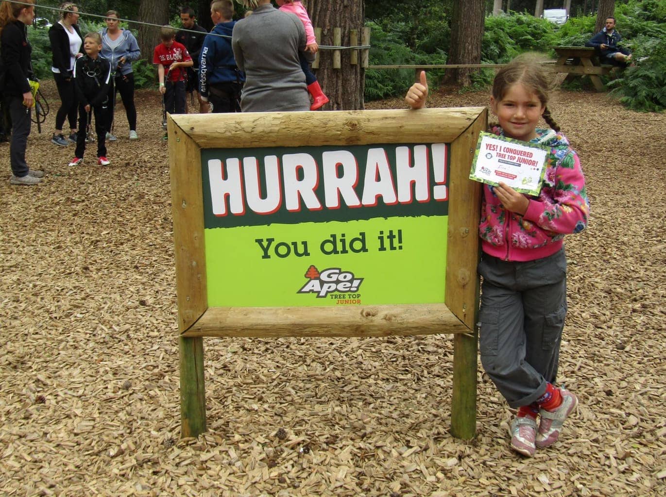 Go Ape Tree Top - Junior Course Reviewed www.minitravellers.co.uk