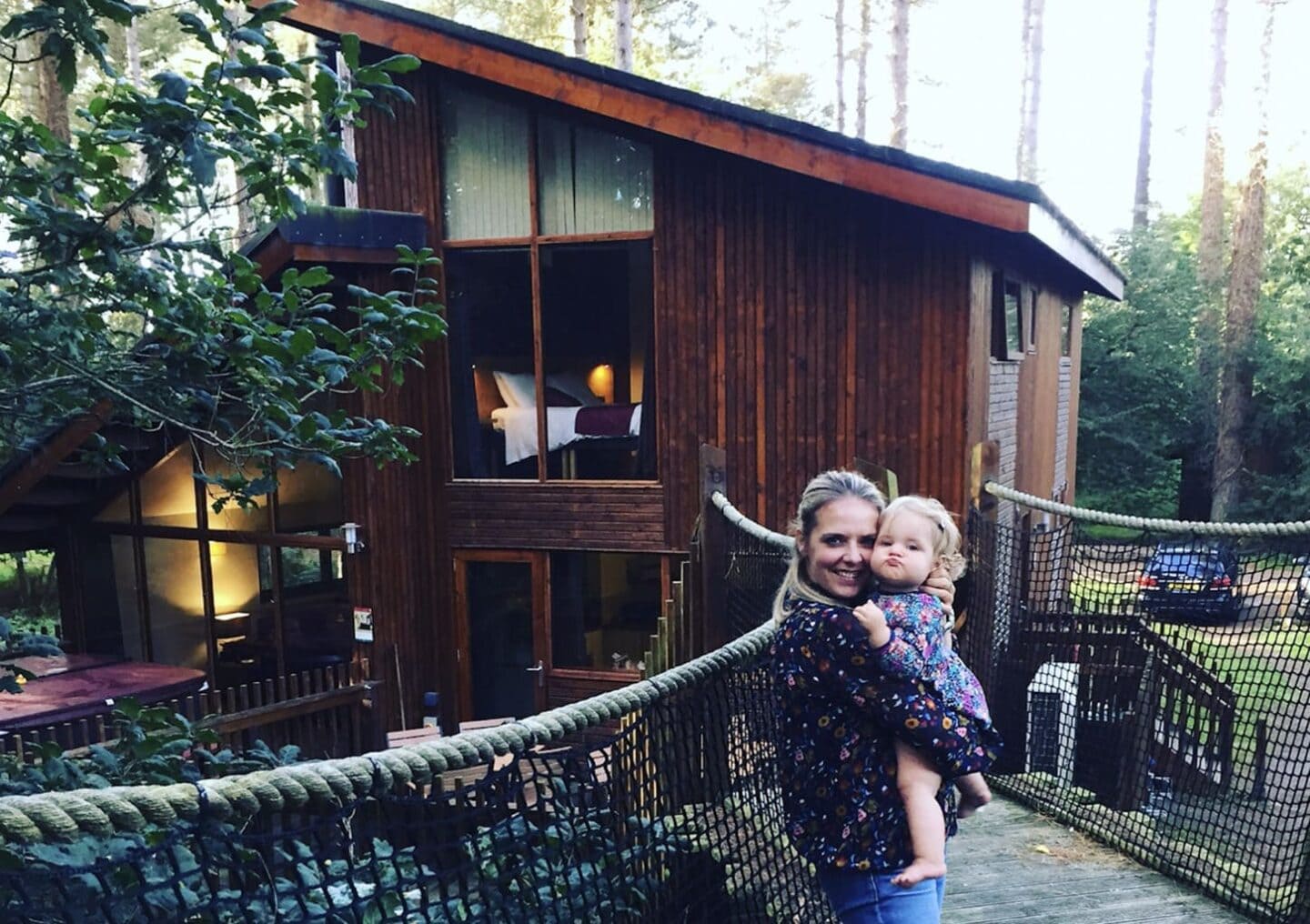 Treehouse Lodge with Forest Holidays www.minitravellers.co.uk
