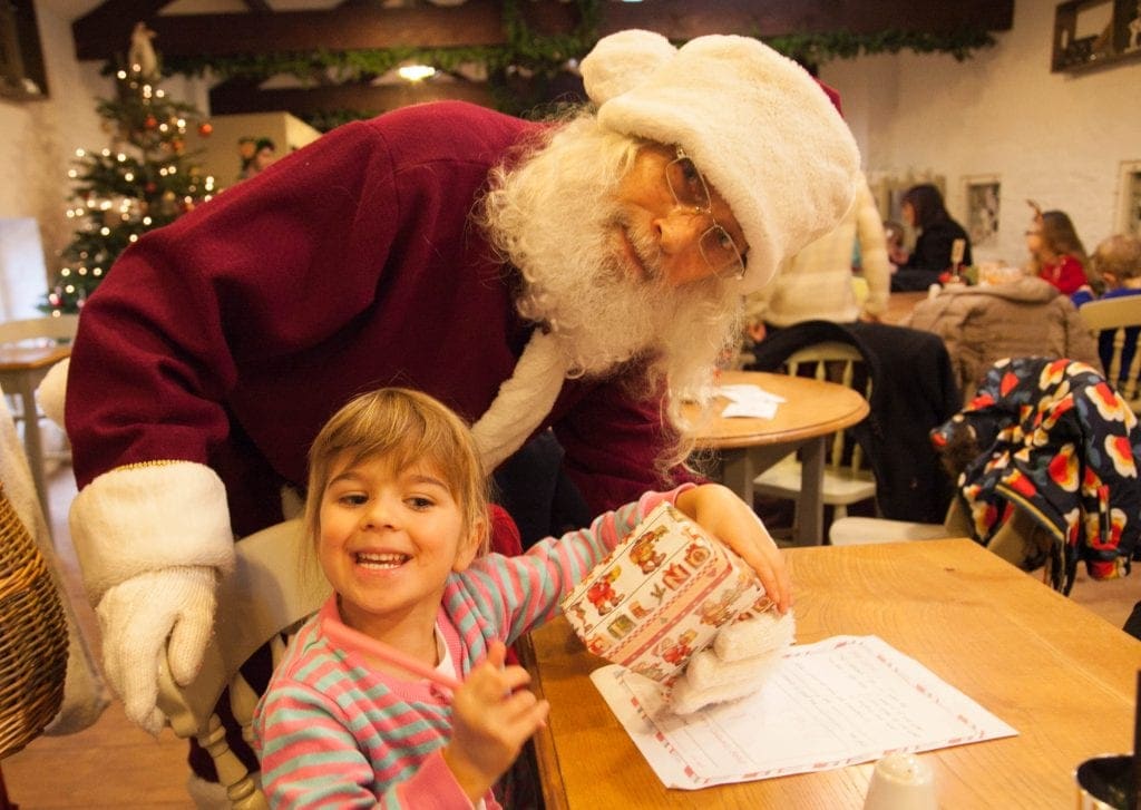 Breakfast with Father Christmas at Erddig National Trust www.minitravellers.co.uk