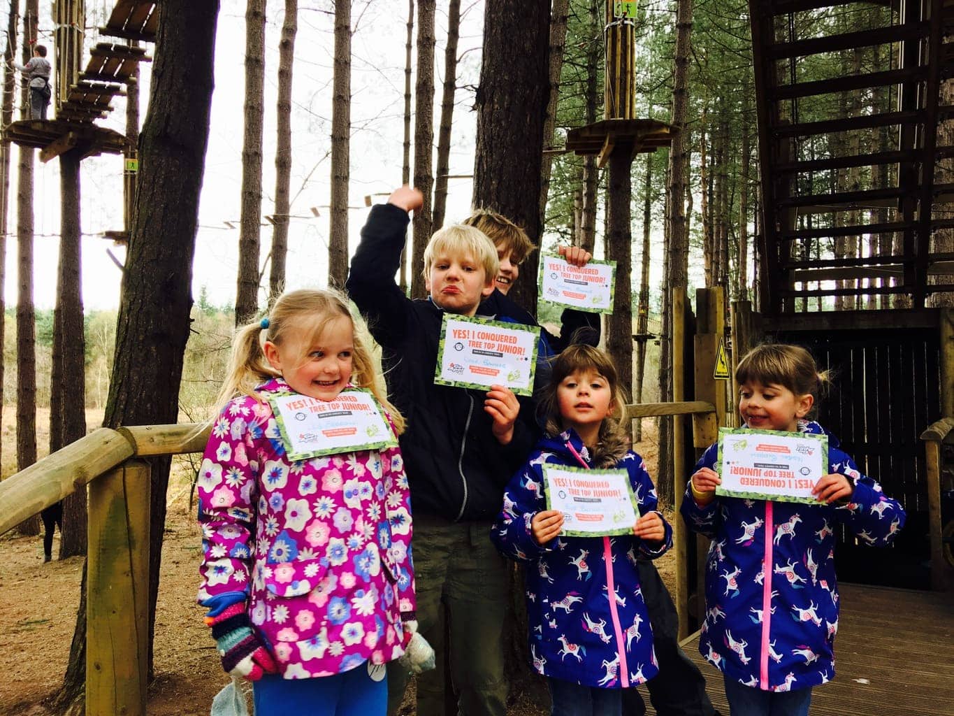 Review: Go Ape Junior Tree Top Adventure www.minitravellers.co.uk