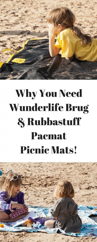 Wunderlife Brug & Rubbastuff Pacmat - Picnic Mats! www.minitravellers.co.uk