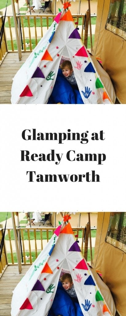 Glamping at Ready Camp Tamworth www.minitravellers.co.uk