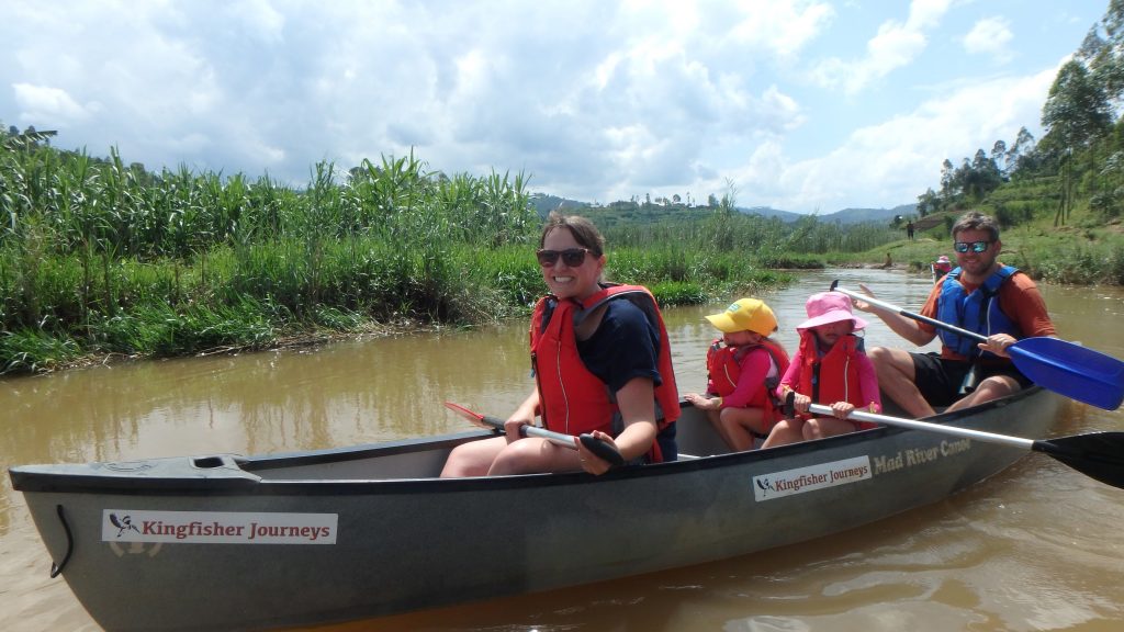 Canoeing in Rwanda on the Mukungwa River with Kids www.minitravellers.co.uk