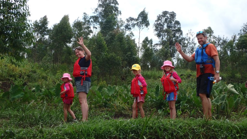 Canoeing in Rwanda on the Mukungwa River with Kids www.minitravellers.co.uk