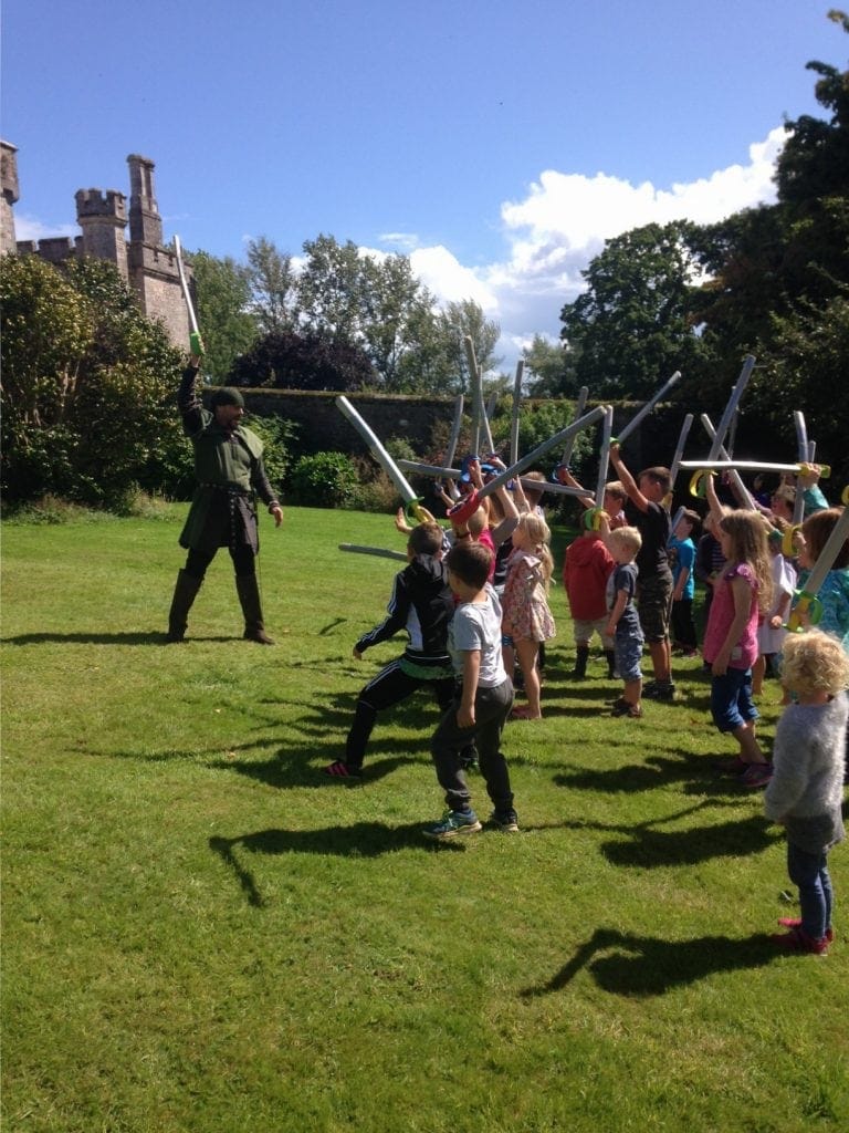 Powderham Castle – This Wealth of Robin Hood Fun Won’t Tax You! www.minitravellers.co.uk