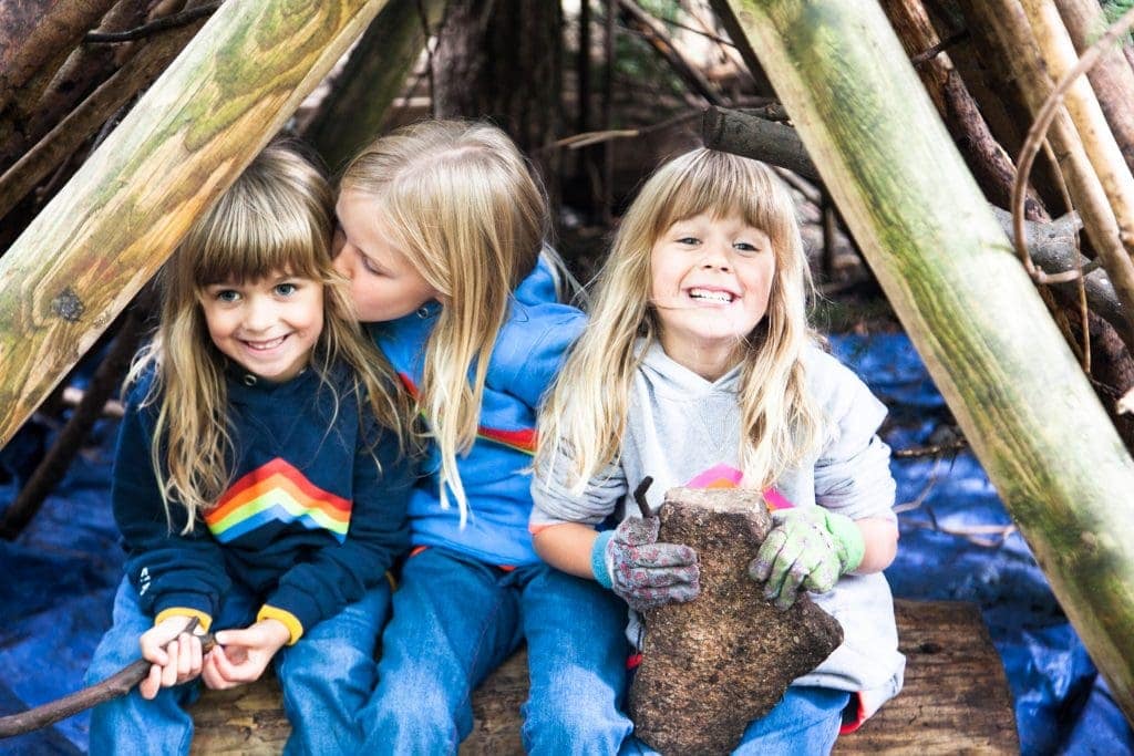 Family Den Building and Decorating at Center Parcs www.minitravellers.co.uk