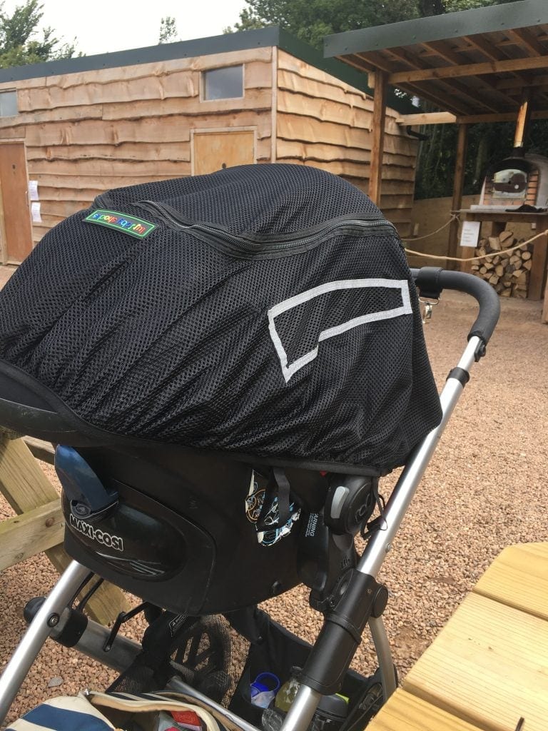 Review: Lullaby Shade for Buggies www.minitravellers.co.uk