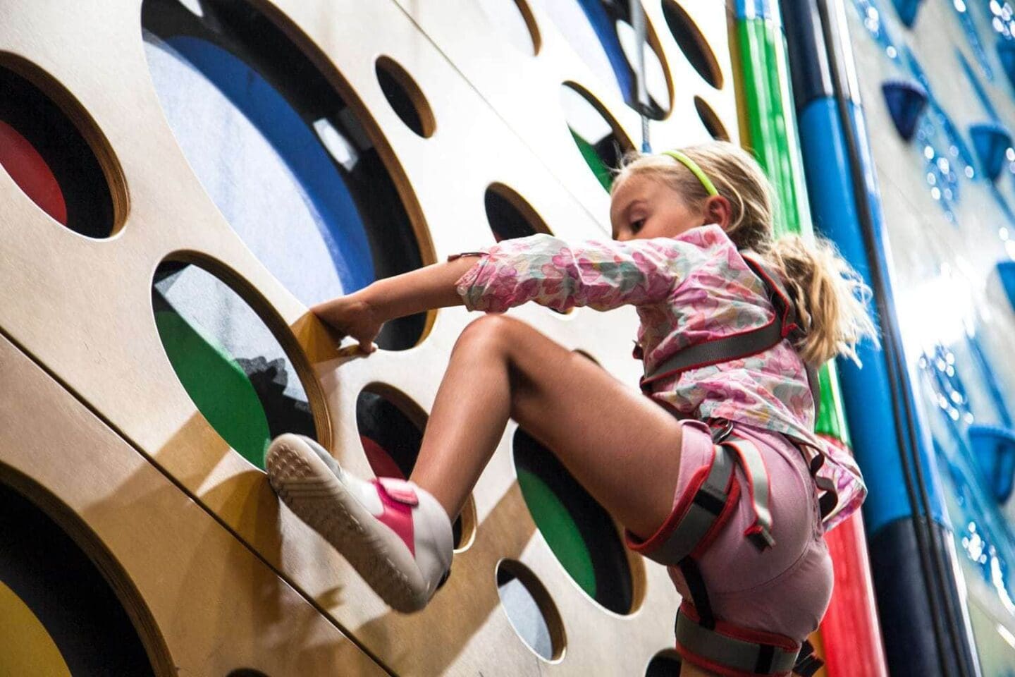 Awesome Walls Climbing Clip 'n' Climb Liverpool www.minitravellers.co.uk