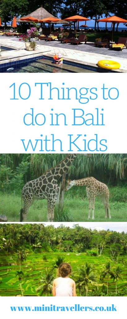 10 Things to do in Bali with Kids