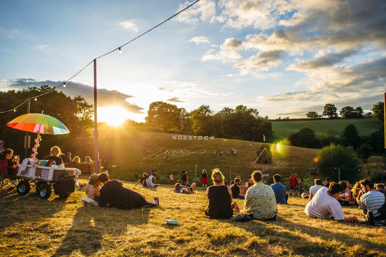 Nozstock 2018 sunset - credit Chloe Knott