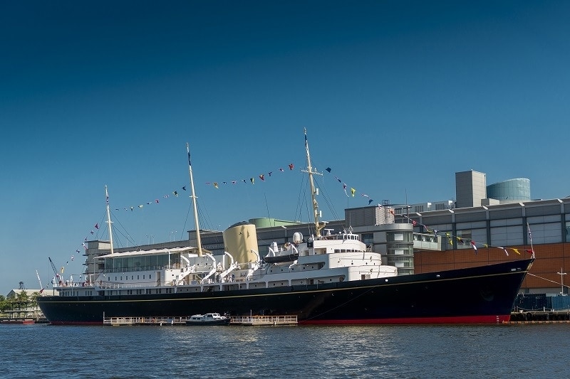 The Royal Yacht Britannia