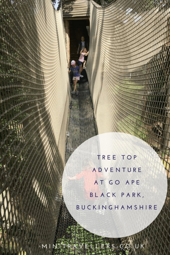 Tree Top Adventure at Go Ape Black Park, Buckinghamshire