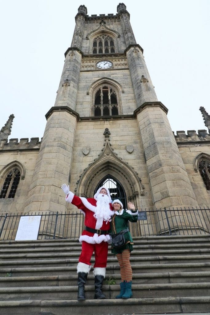 St Luke’s “Bombed-Out” Church is Winter Wonderland in Liverpool this Christmas