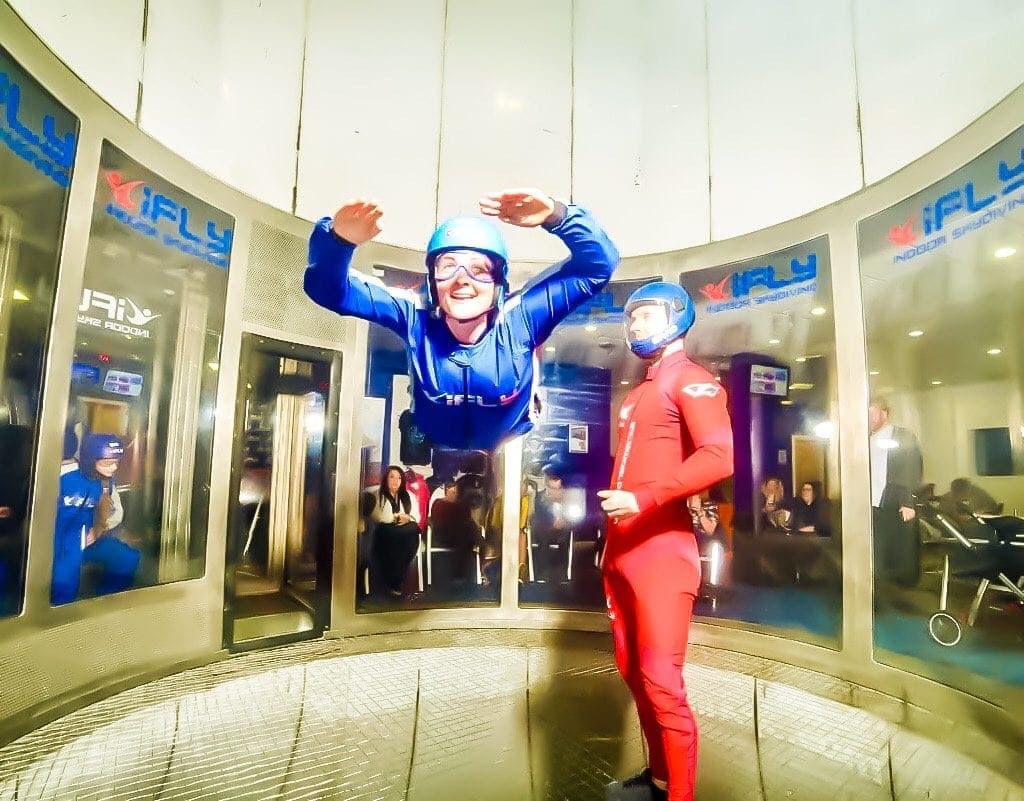 Indoor Skydiving | iFly, near Manchester’s Trafford Centre.