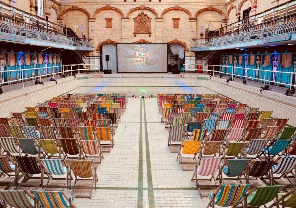 Halloween Screenings at the Historic Victoria Baths