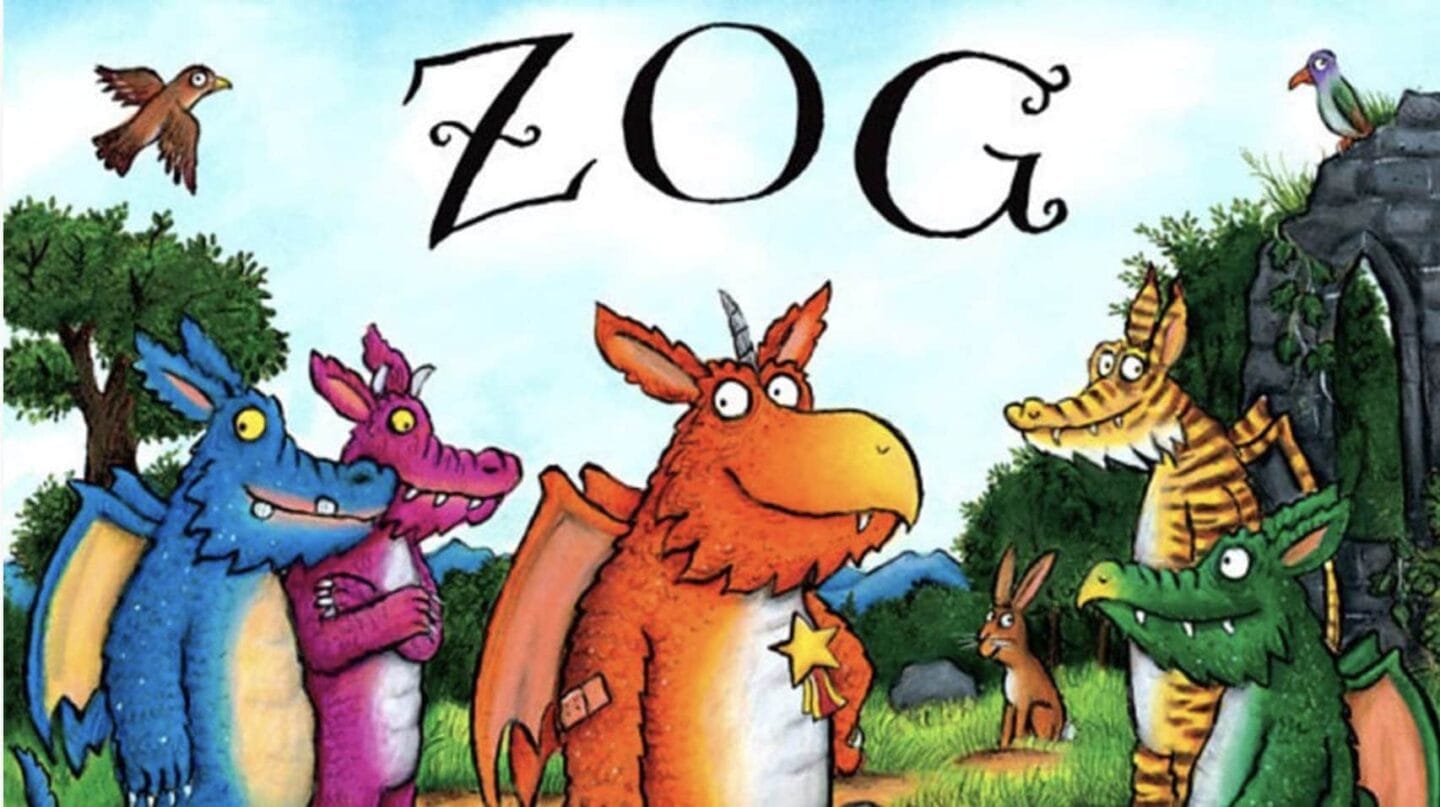 Zog is announced as the Julia Donaldson Film for 2018 on BBC1