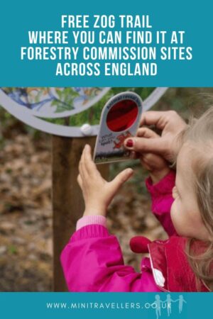 Zog Trail and where you can find it at Forestry Commission sites across England