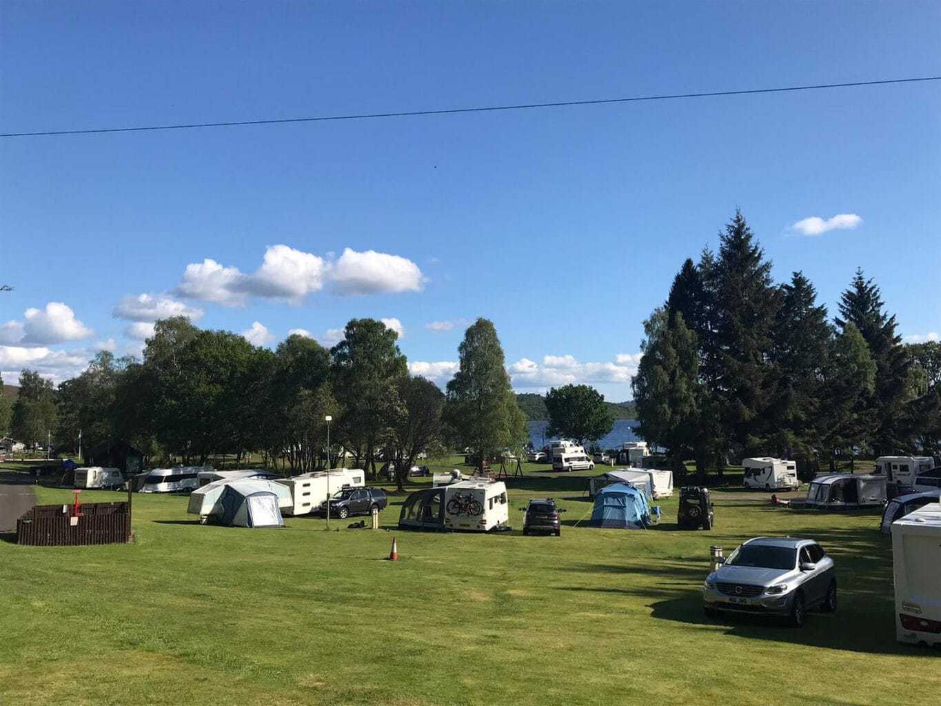 Millarochy Bay Loch Lomond Camping and Caravanning Club Site