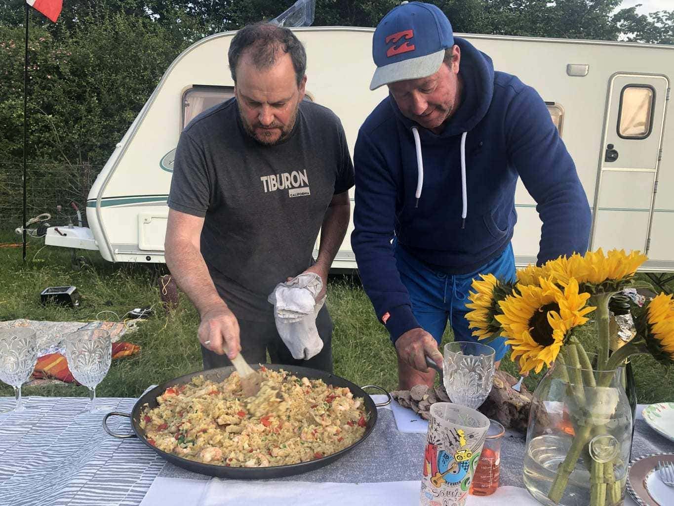 Camping Paella