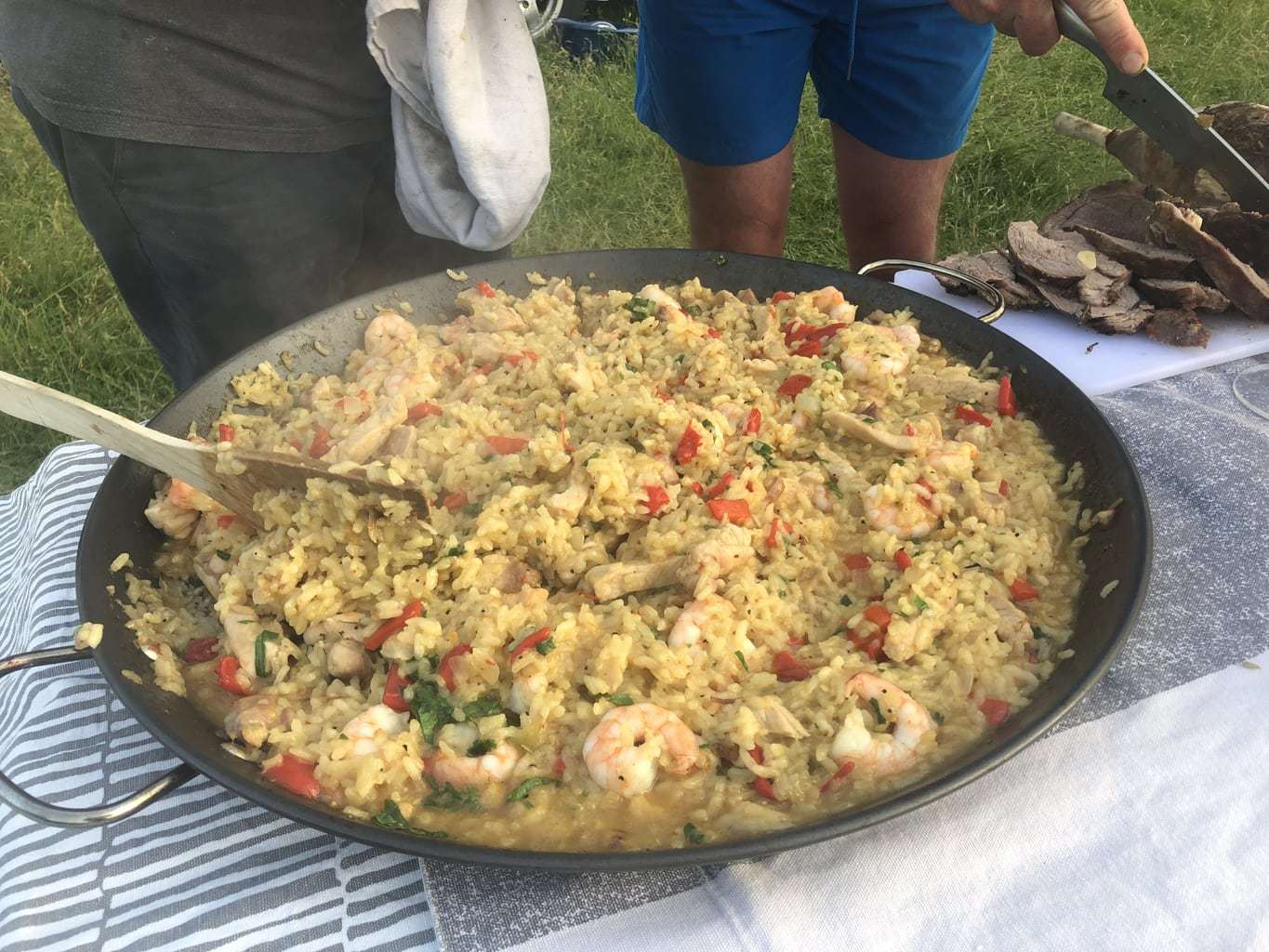 Camping Paella