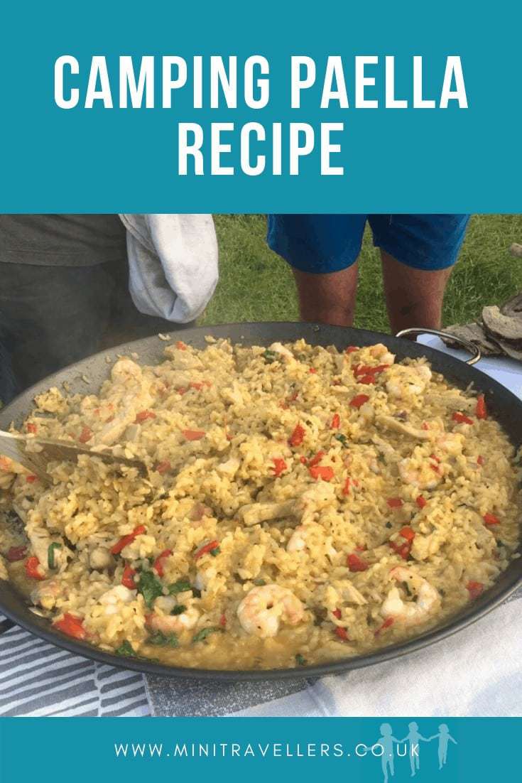 Why not PIN this Camping Paella recipe