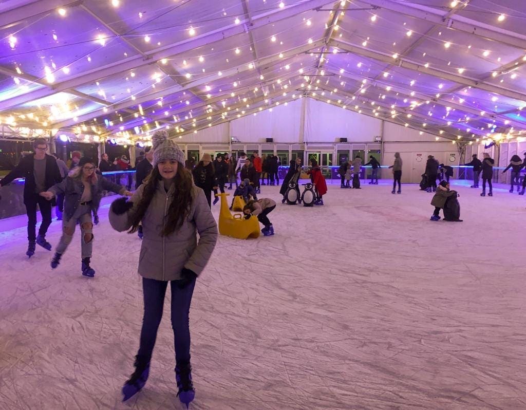 Is the Ice Skating rink at the Manchester Ice Village good fun?