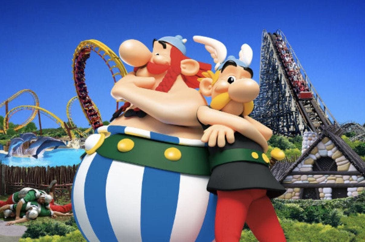 Parc Asterix - France's second biggest theme park after Disneyland Paris