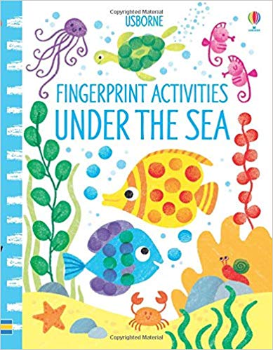 Fingerprint Activities Under The Sea by Candice Whatmore (Usborne)