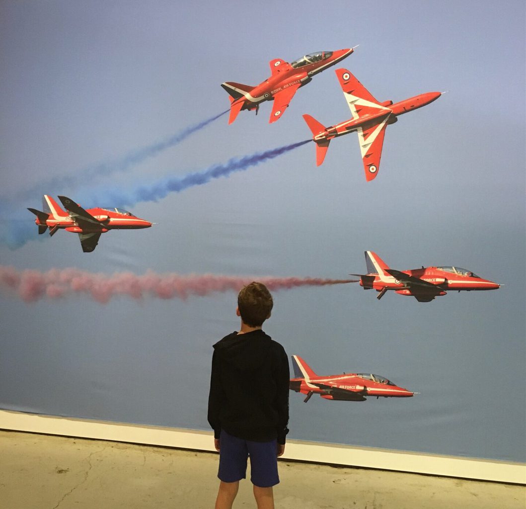 red arrows