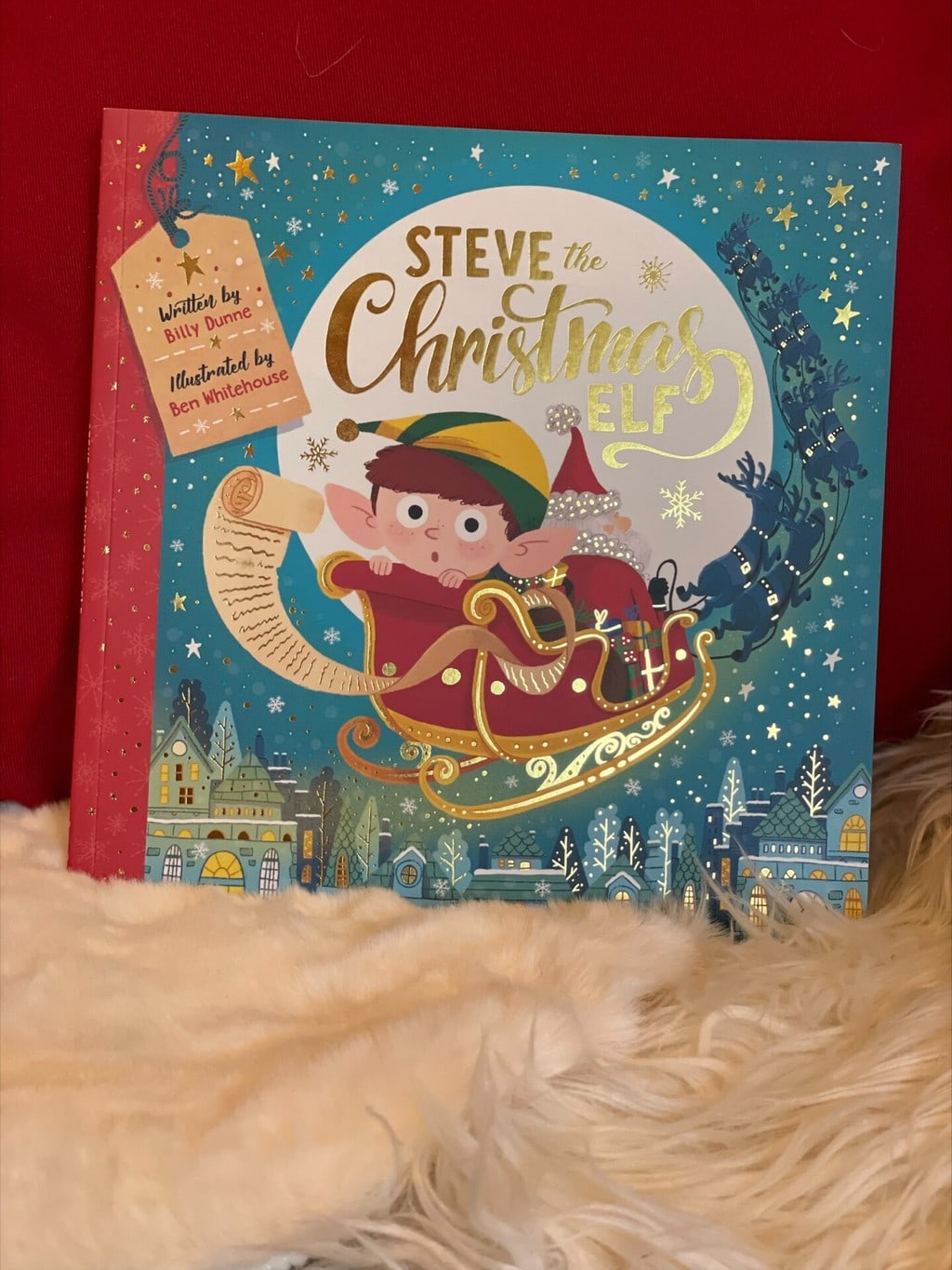 steve the Christmas Elf  - Billy Dunne (author), Ben Whitehouse (illustrator), Buster Booksn (publisher)