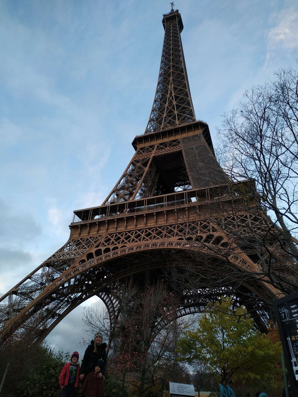 Visiting the Eiffel Tower with Kids