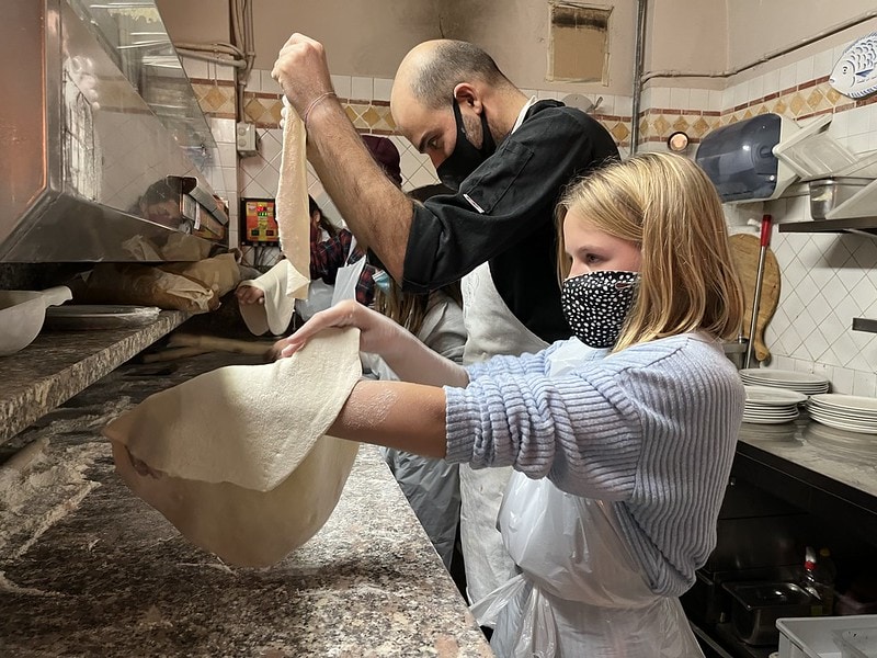 Pizza Making in Rome