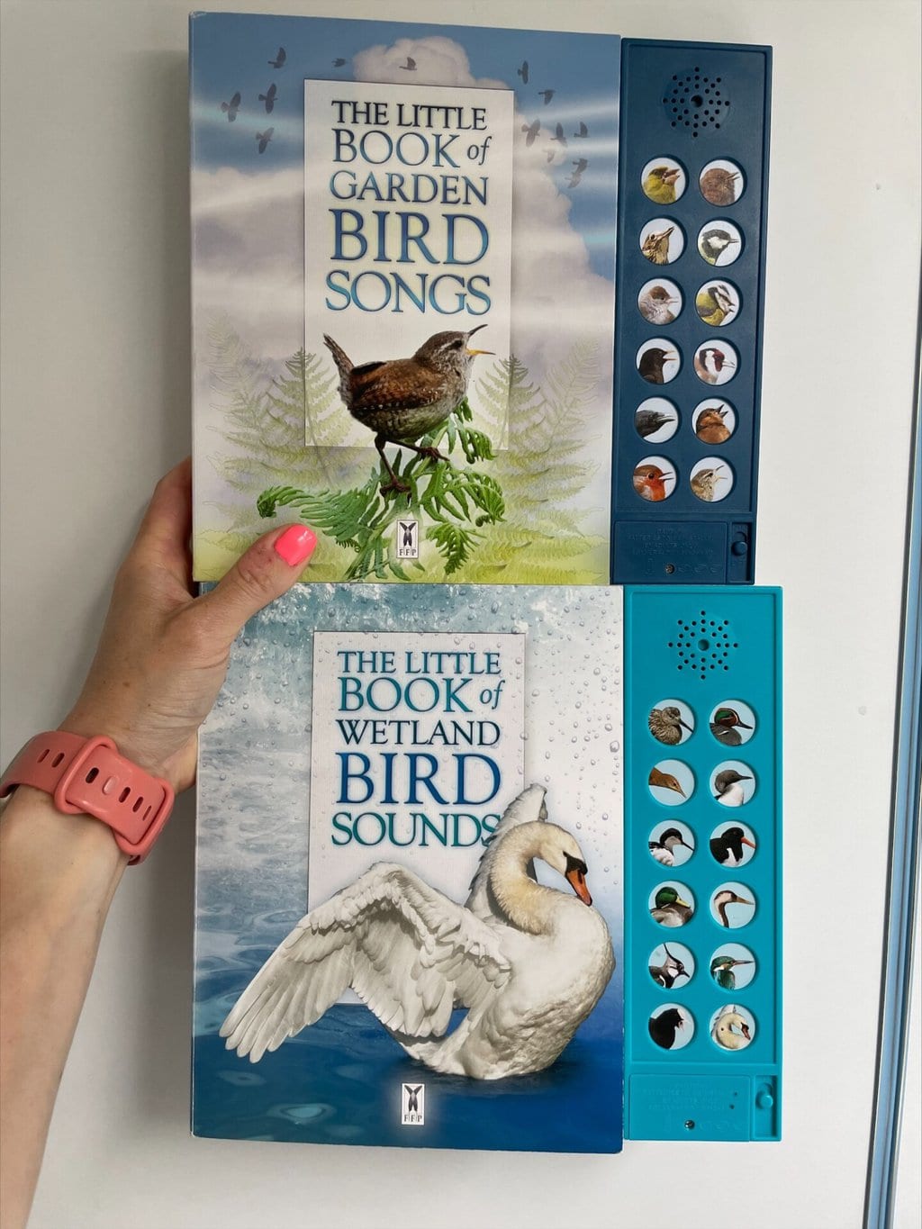 The Little Book of Garden Bird Songs and The Little Book of Wetland Bird Sounds – Fine Feather Press (publisher)