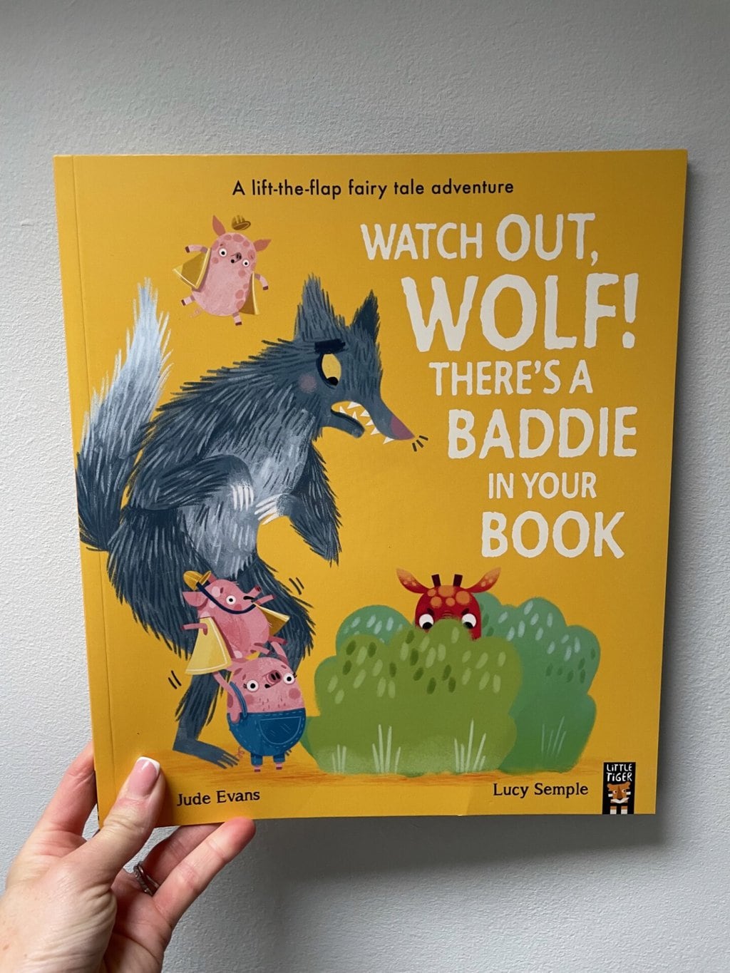 Watch out, Wolf!  There’s a Baddie in your Book