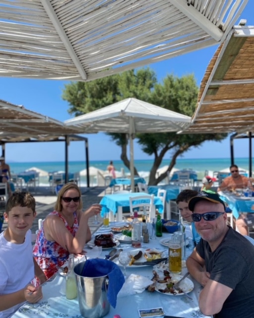 Crete at October Half Term with Teens